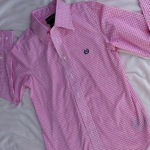 Ralph Lauren Kids Gingham Button Down Long Sleeve